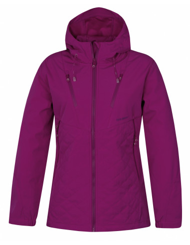 Dámská softshell bunda   Salex L tm. neonová purpurová