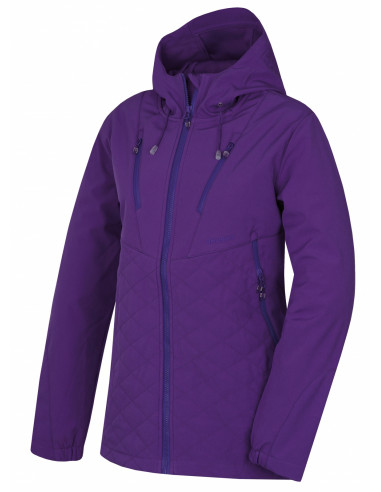 Dámská softshell bunda   Salex L tm. fialová