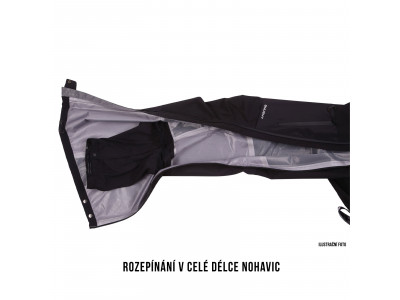 Dámské hardshell kalhoty  Komly L černá