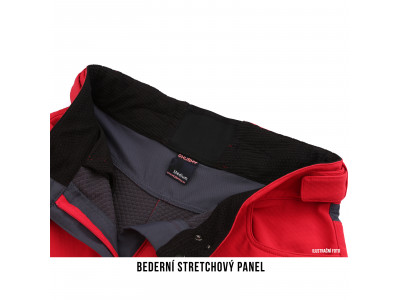 Dámské softshell kalhoty   Keson L červená