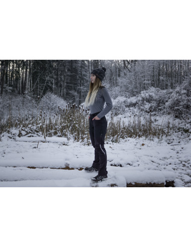 Dámské softshell kalhoty   Keson L červená