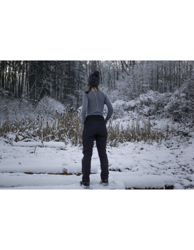 Dámské softshell kalhoty   Keson L červená