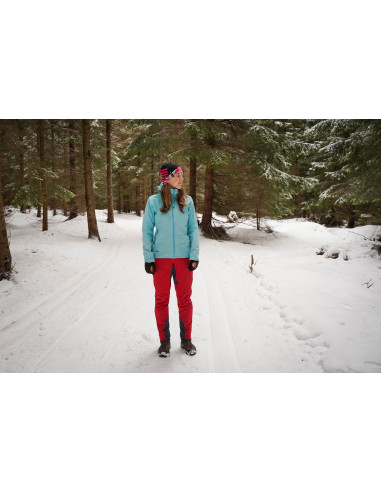 Dámské softshell kalhoty   Keson L červená