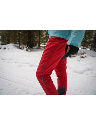 Dámské softshell kalhoty   Keson L červená