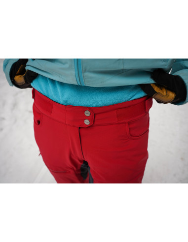 Dámské softshell kalhoty   Keson L červená