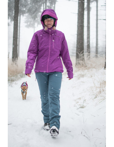 Dámské outdoor kalhoty   Kresi L tm. šedomodrá