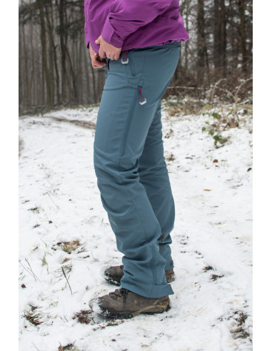 Dámské outdoor kalhoty   Kresi L tm. šedomodrá