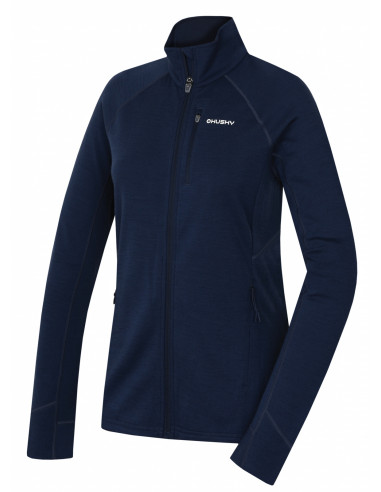 Dámská merino mikina  Alou L tm. modrá