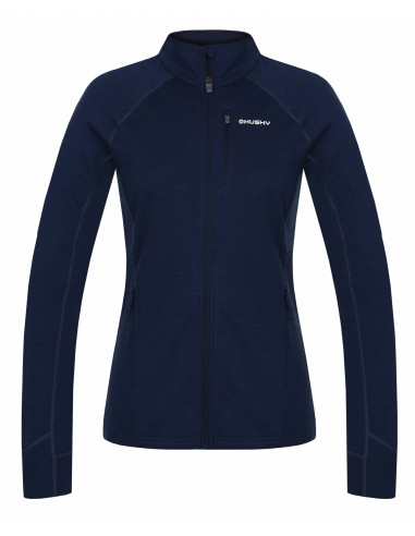 Dámská merino mikina  Alou L tm. modrá