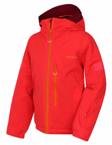 Dětská ski bunda   Gomez Kids neonově růžová