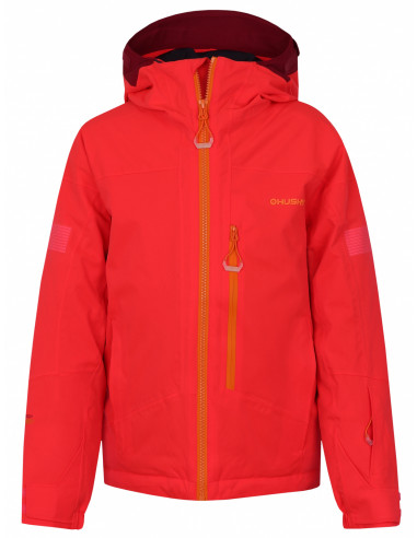 Dětská ski bunda   Gomez Kids neonově růžová