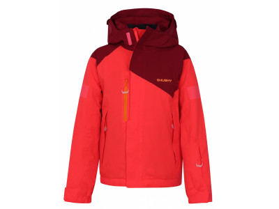 Dětská ski bunda   Gonzal Kids neonově růžová