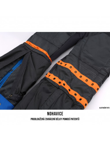 Dětské lyžařské kalhoty  Gilep Kids neonově oranžová