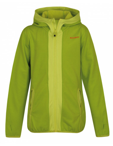 Dětská mikina   Artic Zip Kids výrazně zelená