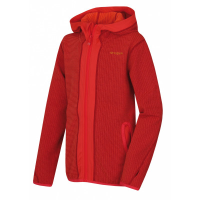 Dětská mikina   Artic Zip Kids neonově růžová