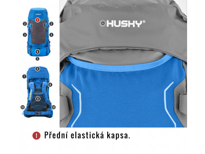 Batoh Ultralight   Rony 50l modrá