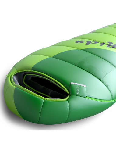 Spacák Outdoor Kids Magic-12°C zelená