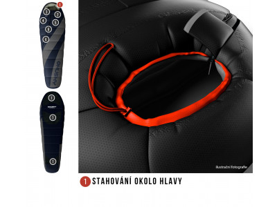 Spacák Extreme  Enemy -12°C šedá