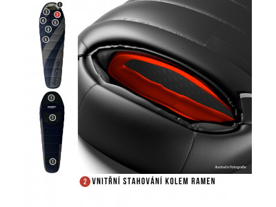 Spacák Extreme  Enemy -12°C šedá