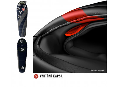 Spacák Extreme  Enemy -12°C šedá