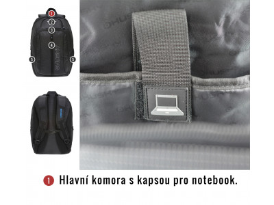 Batoh Office   Slander 28l černá