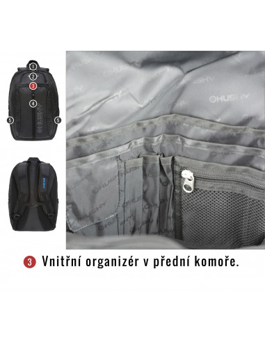 Batoh Office   Slander 28l černá