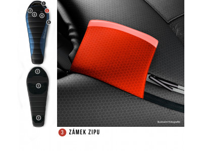 Spacák Péřový Drape -20°C modrá