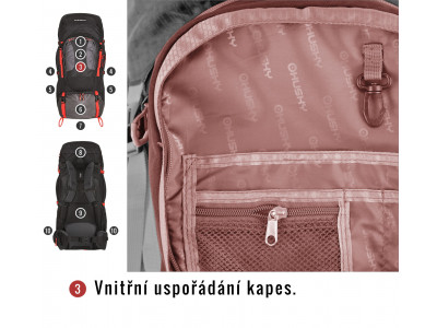 Batoh Expedice   Samont 60+10 l černá