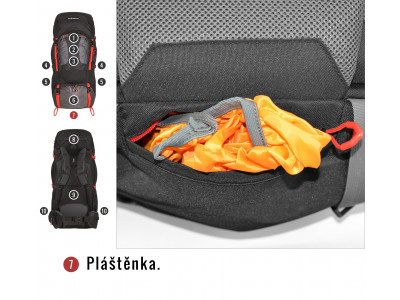 Batoh Expedice   Samont 60+10 l černá