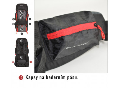 Batoh Expedice   Samont 60+10 l černá