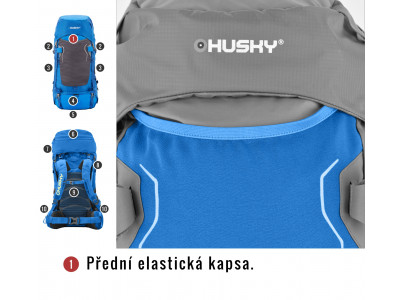 Batoh Ultralight   Rony 50l modrá