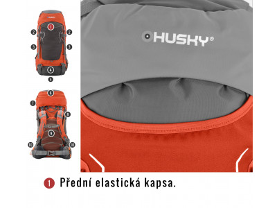 Batoh Ultralight   Rony 50l oranžová