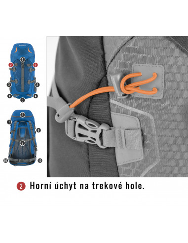 Batoh Expedice / Turistika   Scape 38l modrá
