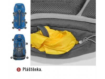 Batoh Expedice / Turistika   Scape 38l modrá