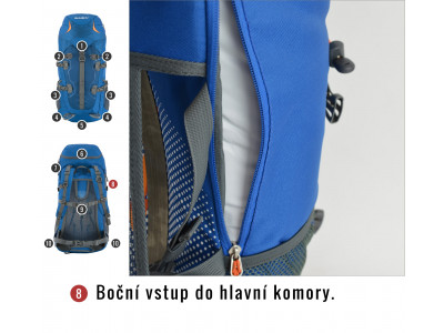 Batoh Expedice / Turistika   Scape 38l modrá