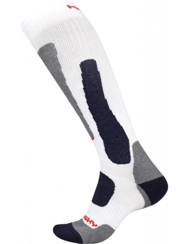 Podkolenky  Snow-ski bílá