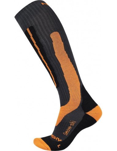 Podkolenky  Snow-ski oranžová