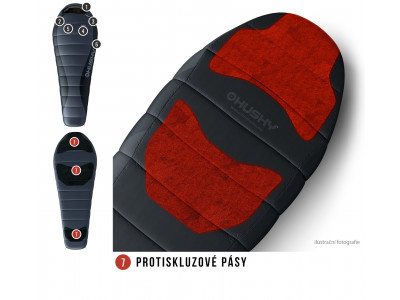 Spacák Péřový Dopy -25°C antracit