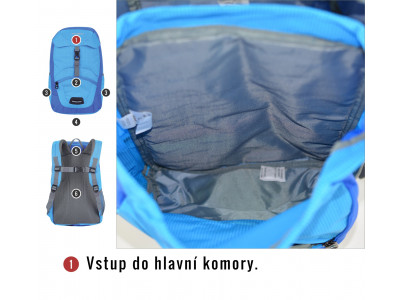 Dětský batoh   Junny 15l modrá