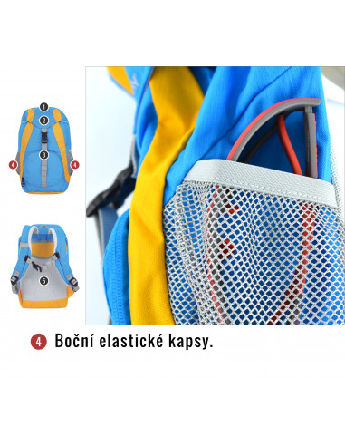 Dětský batoh  Sweety 6l modrá