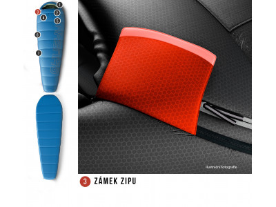 Spacák Outdoor Husky -10°C LONG modrá