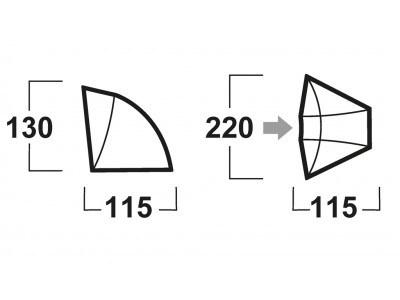 Stan  Outdoor  Blum 2 zelená
