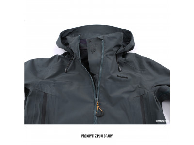 Dámská outdoor bunda   Nakron L černý mentol