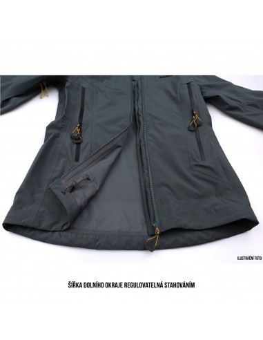 Dámská outdoor bunda   Nakron L černý mentol