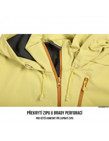 Dámská outdoor bunda   Sauri L sv. žlutá