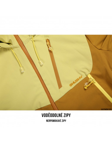 Dámská outdoor bunda   Sauri L sv. žlutá
