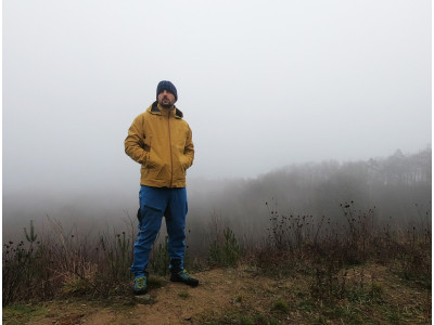 Pánská outdoor bunda   Nakron M tm. oranžová