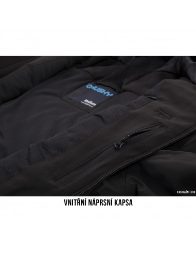 Pánská hardshell bunda   Narbi M černá
