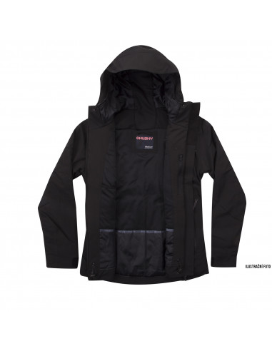 Dámská hardshell bunda   Narbi L jemná červená