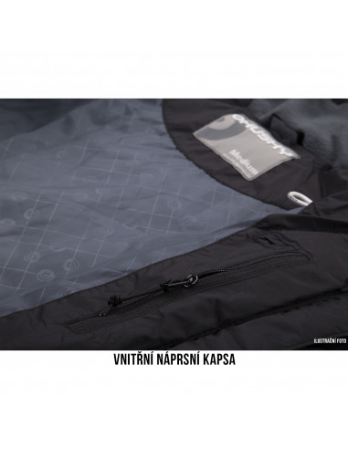 Dámská plněná zimní bunda  Norel L grafit